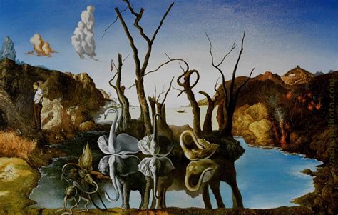  “El Canto del Cisne” ¡Un Reflejo Surrealista de la Melancolía Expresionista!